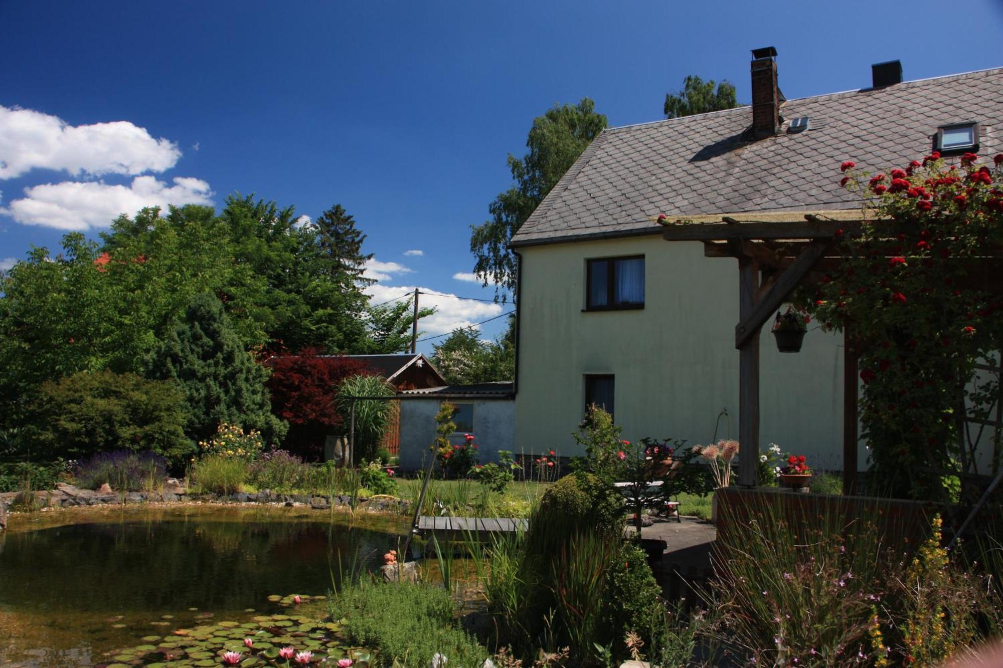 Fewo Am Geyersberg Oberschöna Buitenkant foto