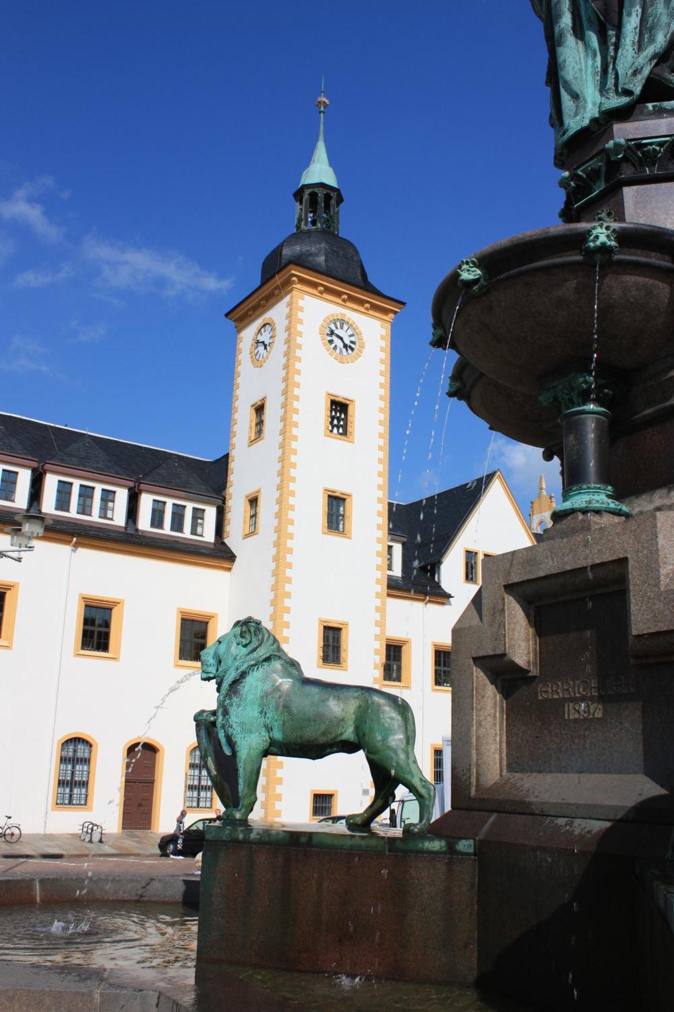 Fewo Am Geyersberg Oberschöna Buitenkant foto